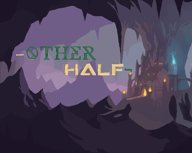 Cover art of Other Half with an underground castle